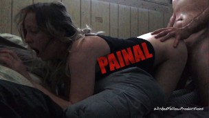 PAINAL Wicked Bunny Takes a Hard Ass Fucking From an Older Man [Remastered]